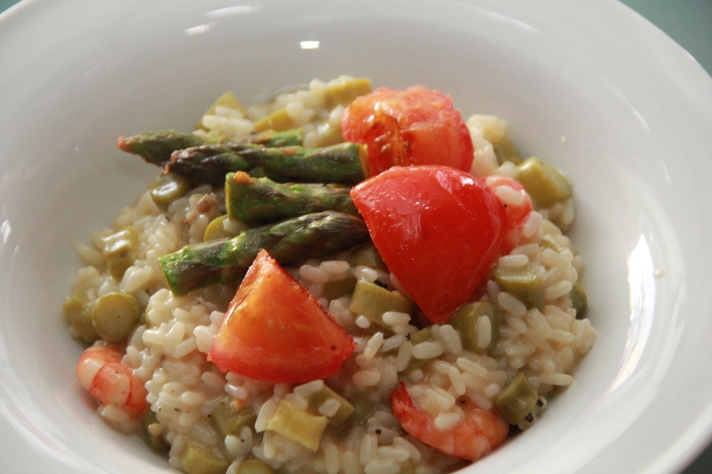 Grüner Spargel Risotto – sweetsandsewings