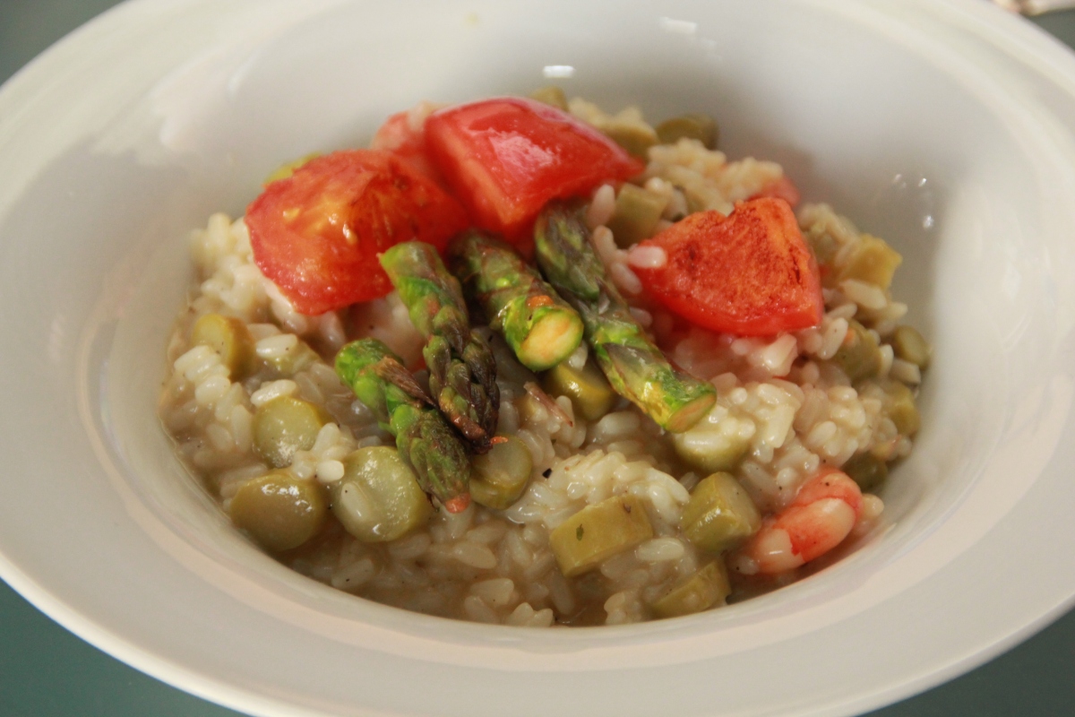 Grüner Spargel Risotto – sweetsandsewings